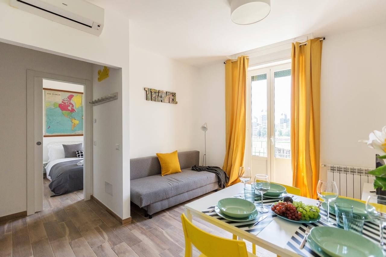 Apartamento Certosa Colorful Mini Flats Milán Exterior foto